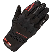 (Publipostage du Japon) Gants RsTaichi BoltAIR Printemps et Été Écran Tactile Extensible Ventilé Noir Rouge WM Femelle RS