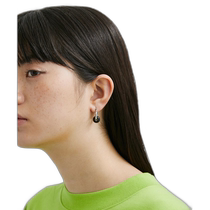 Japan direct mail ADAM ET ROPE LES BIJOUX womens colorful hoop earrings natural stone material