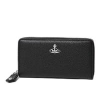 Japan direct mail Vivienne Westwood round zipper long wallet JOHANNA zipper round money
