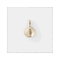 Japanese direct mail agete Akado K10 quartz pendant white one size