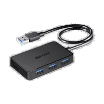 (Direct mail from Japan) USB30 hub 4 ports with suction iron supports Windows Mac PS3 black