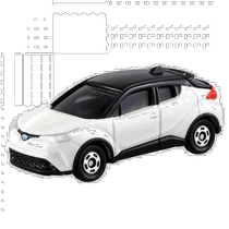 (Direct mail from Japan) Tomica No 94 Toyota C-HR (first edition) toy car model