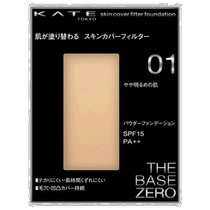 Japan direct mail Kao Kao womens liquid foundation slightly light skin color skin-friendly non-irritating non-stick powder 3g