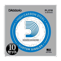 (Japan Direct Mail) Electric Guitar Soundguitar Special Guitar Strings Stainless Steel Strings 018 PL018 10