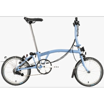Japan direct mail Brompton bike blue security trend C Line Urban Low