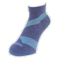 Japanese errand running DESCENTE mens and womens same style running socks socks MoveSox navy blue