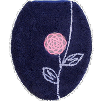 (Direct mail from Japan) Oka toilet seat ETOFF Owa regular type navy blue
