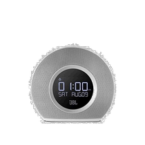 Self-operated｜JBL wireless Bluetooth speaker portable white compact does not occupy space 49689290374 alarm clock