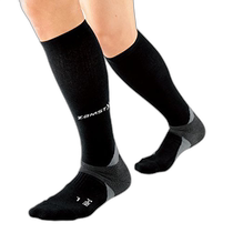 (Direct mail from Japan) Zamst outdoor sports long calf sports socks S black 375401