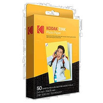 KODAK ZINK Photo Paper 2 inch x 3 inch White 50 packets Scrapbook