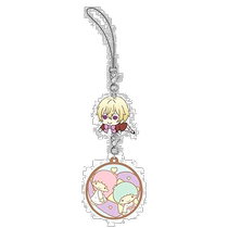 (Japan Direct Mail) Chara-Ani cute groceries Three Lull Mens Twin Neutron Stars 2 Lions Pendant Chain