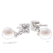 (Direct mail from Japan) Genet Vivien Ms. earrings and pearls hot style