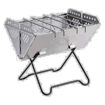 (Direct mail from Japan) CAPTAIN STAG BBQ grill grill stove V-shaped smart grill stainless steel