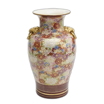 Japanese direct mail Kutani gold vase vase vase
