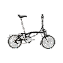 Japan Direct mail BROMPTON Small Bu C Line Explore Mid M6R with shelf folding bike