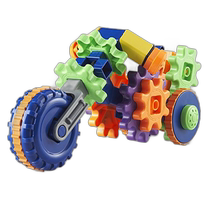 (Direct mail from Japan) Learning Resources Learning Resources Assembling Games Colorful Gear Blocks LER9