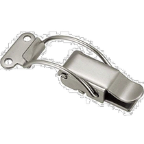 (Direct mail from Japan) TRUSCO Zhongshan curved arm door latch stainless steel hardware parts 2 pieces P-147-1SU