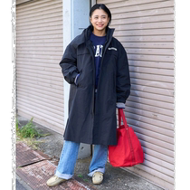 Japanese direct mail FREAKS STORE womens special customized long mountain jacket spring autumn and winter waterproof
