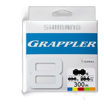Direct mail from Japan Shimano Grappler 8 PE 300m No 3 10m x 5 colors LD-A71U