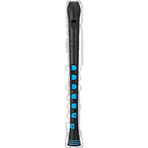 (Direct mail from Japan) NUVO plastic German recorder silicone buttons black and blue color matching design