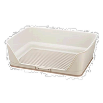 (Direct mail from Japan) Richell wall-type dog toilet white wide and easy to clear