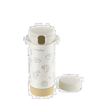 (Direct Mail from Japan) Richell Stainless Steel Slim Cup White 240ml Family Baby Cup