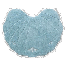 (Direct mail from Japan) Daido Toilet Supplies Toilet Mat Blue 60x75cm