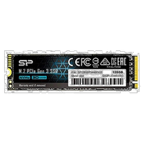 Japan Direct Post (Japan Direct Mail) Silicon Power dissimulée avec la carte SSD 128 Go SP128GBP34