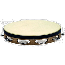 (Japanese straight mail) MEINL Percussion traditional wooden hand drum bell drum gold silk wood stainless steel bell