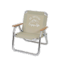 Japan Direct Mail Captain Stag Folding Chair Card Its Color Material Safety Portable Comfort New Tide