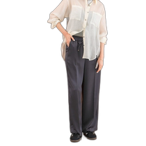 Japan direct mail URBAN RESEARCH ROSSO WOMEN womens glossy satin loose trousers RA