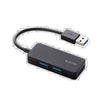 (Японская прямая почта) Yili guest ELECOM USB3 0 хаб 3-портовый автобус-тип питания черный