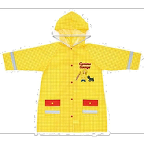 (Direct mail from Japan) Skater Childrens Raincoat Little Monkey George 110-125cm RACO1