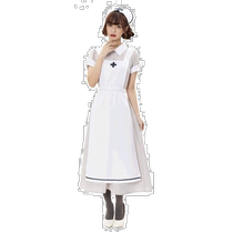 Self-operated｜PartyCityCosplay set nurse uniform classic long version sexy and cute female white