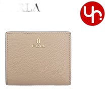 Japan direct mail FURLA wallet bi-fold wallet WP00307 HSC000 Greige Cognac x ​​N