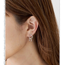 Japan direct mail URBAN RESEARCH Sonny Label womens double small heart shaped earrings spring and summer light