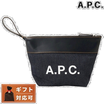Japan direct mail APC CODDP M63526 IAK dark APC Axel denim clutch bag clutch bag