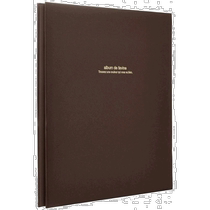 (Direct Mail from Japan) Nakabayashi Photo Album Fueruarubamu L Size Brown H-LD-191-