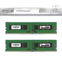 (Direct mail from Japan) Crucial desktop computer memory card 32GB × 2 pieces W4U3200CM-3