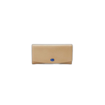 Japanese direct mail Japanese trend TOPKAPI gem drop mini embossed genuine leather long wallet