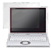 (Direct Mail from Japan) Miyavix Anti-Blue Light Laptop LCD Protective Film Lets note XZ Series
