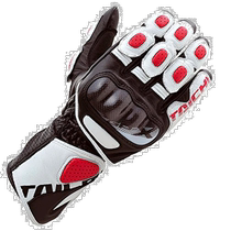 (Direct mail from Japan) Rs-Taichi GP-WRX Leather Racing Gloves White Red S NXT053