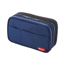 Japan Direct Mail (Japan Direct Mail) Lihit Lab Double Layer Pen Case Blue A7555-11