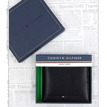 Japan direct mail TOMMY HILFIGER Tommy Hilfiger mens leather short wallet Welles