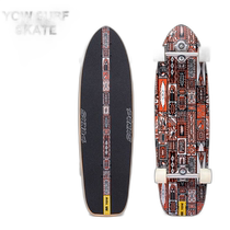 Japon publipostage Yau Surf Skate skateboard YOW SURFSKATE PUKAS Dark 34 5 Surf P