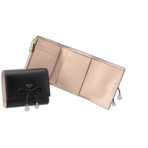 Japan direct mail JIMMY CHOO womens MARINDA tri-fold wallet 2024 autumn and winter new style folding