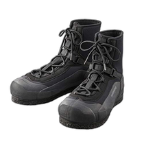 (Direct mail from Japan)Shimano Fishing Shoes Wetland Boots FS-080U Black 25cm