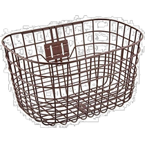 (Direct mail from Japan) Bridgestone bicycle special front basket oval 06LCDP F761291DBR