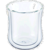 Japan direct mail (Japan direct mail) Iwaki coffee cup mug heat-resistant double-layer glass cup