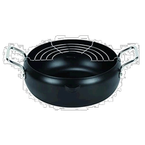 (Direct mail from Japan) Pearl Metal full heat source iron double handle tempura fryer HB-